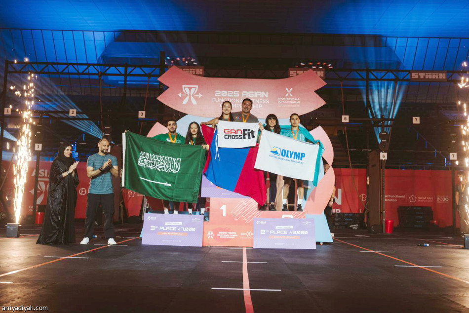 70 لاعبا في ختام بطولة آسيا للياقة البدنية