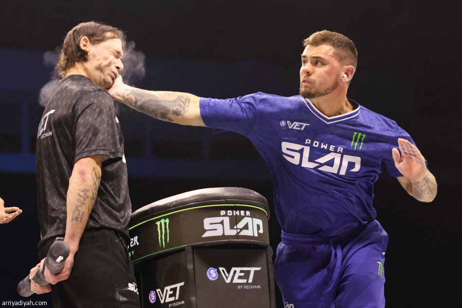 موسم الرياض.. كول يونج يتوّج ببطولة Power Slap 17