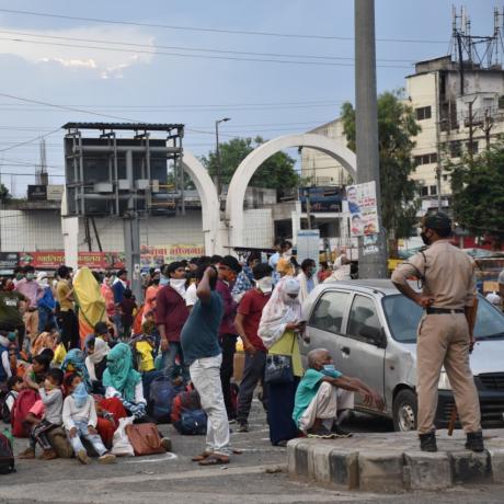 ActionAid India is providing much needed support to vulnerable workers and communities on the frontlines of the Covid crisis.